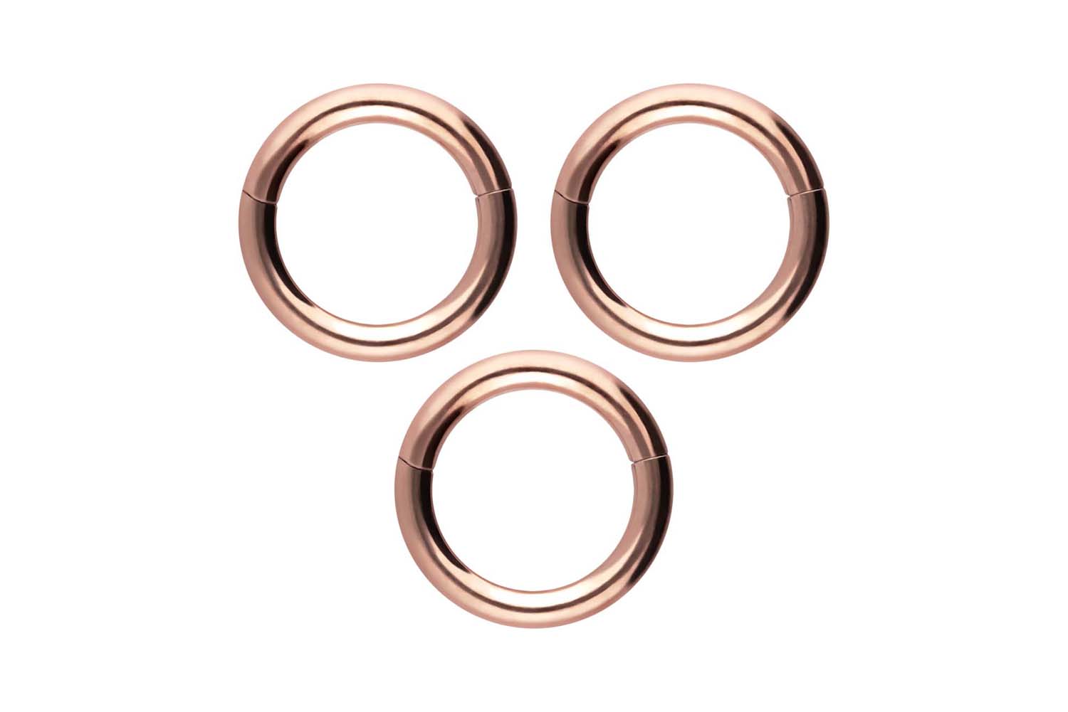 SET Chirurgenstahl Segmentring Clicker Piercing